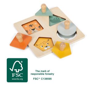 small foot Montessori-Puzzles aus Holz